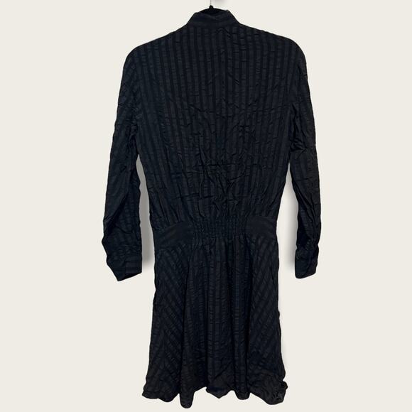 Zadig & Voltaire Rama Raye Silk Button Up Dress size S - Picture 6 of 14